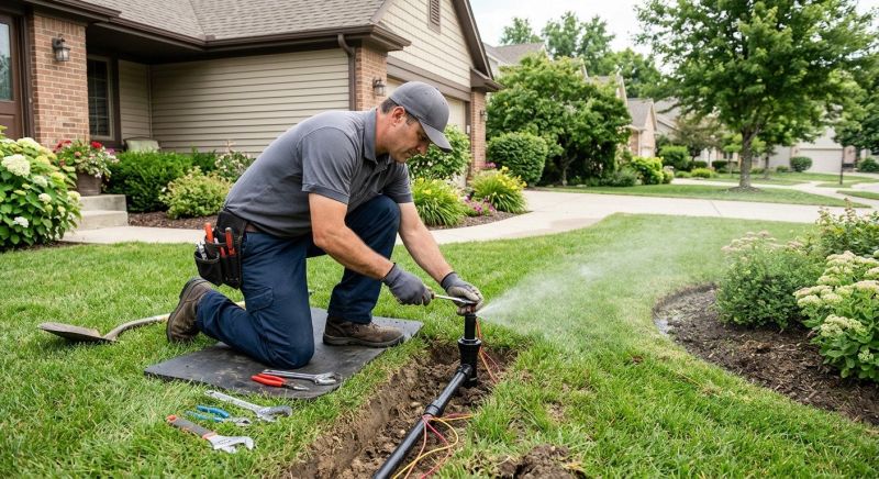 Grass Sprinkler Installation in Ventura County, CA