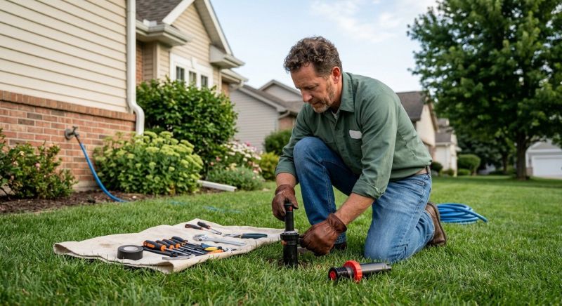 Grass Sprinkler Repair in Aiken, SC