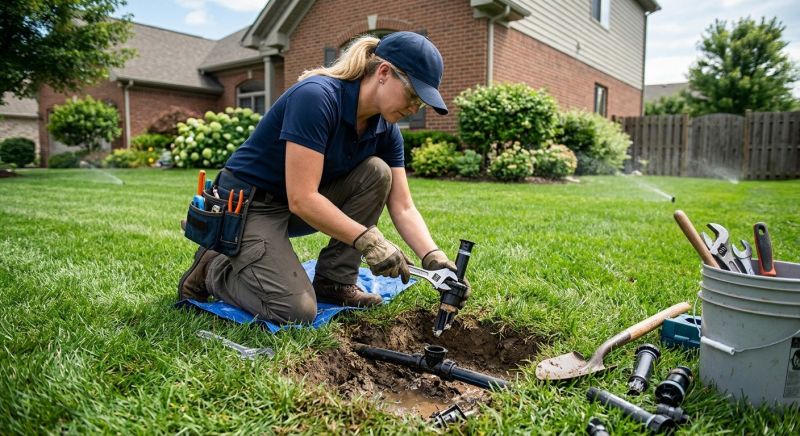 Grass Sprinkler Repair in Ventura County, CA