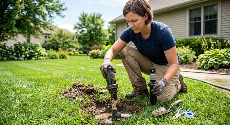 Lawn Sprinkler Replacement in Ventura County, CA