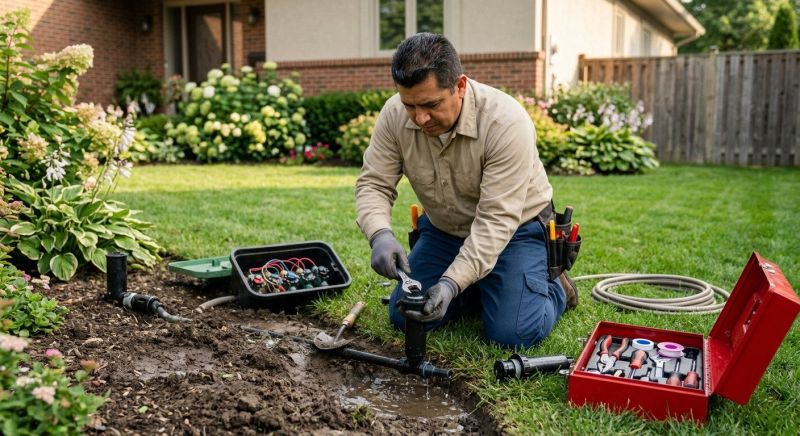 Sprinkler Head Repair in Ventura County, CA